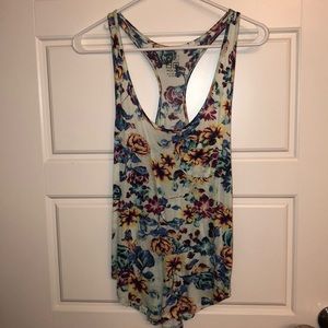 Floral tank top